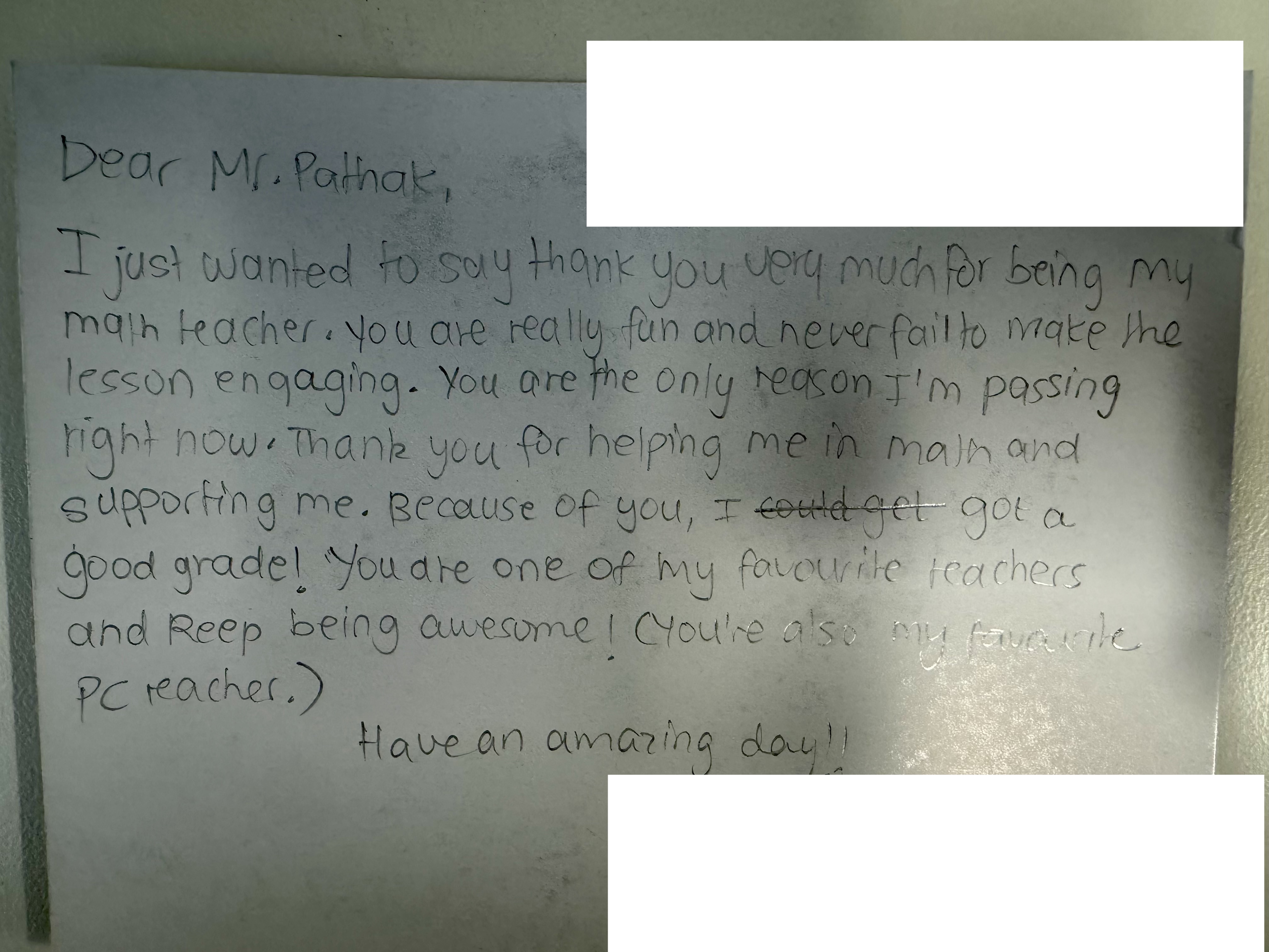 Student review